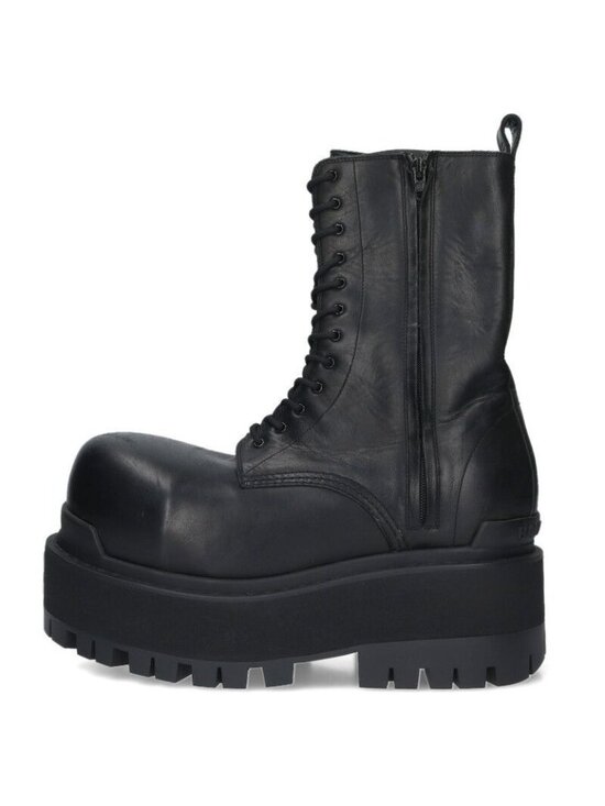 Balenciaga Giant Boot Leather Boots